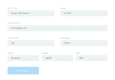 使用 API Playground 整理您的请求